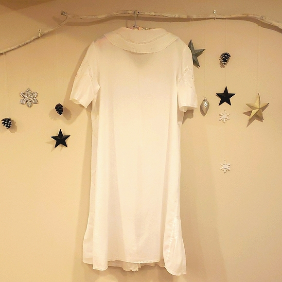 Vintage 1960s Romantic Lace Cover Robe - Picture 6 of 8